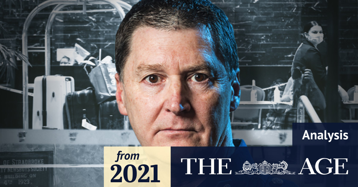 ‘Hiding place for cowards’ Police chief looks beyond COVID challenge